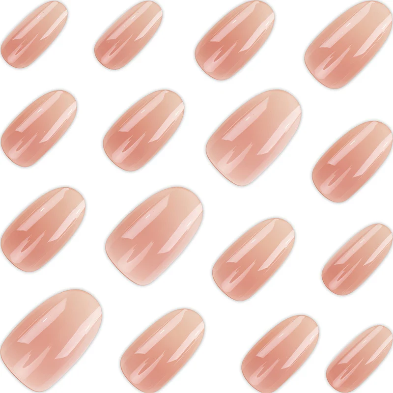 Natural Glossy Press-On Nail Set Stornfield 1789389043