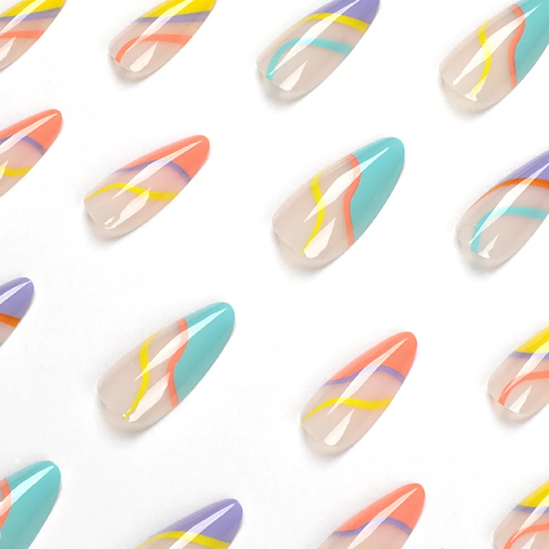 Artful Nail Art with Modern Color Accents Stornfield