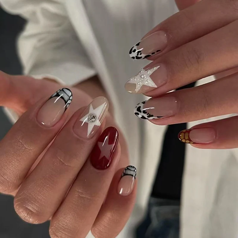 Artful Nail Art with Modern Designs and 3D Accents Stornfield