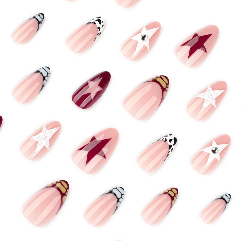 Artful Nail Art with Modern Designs and 3D Accents Stornfield