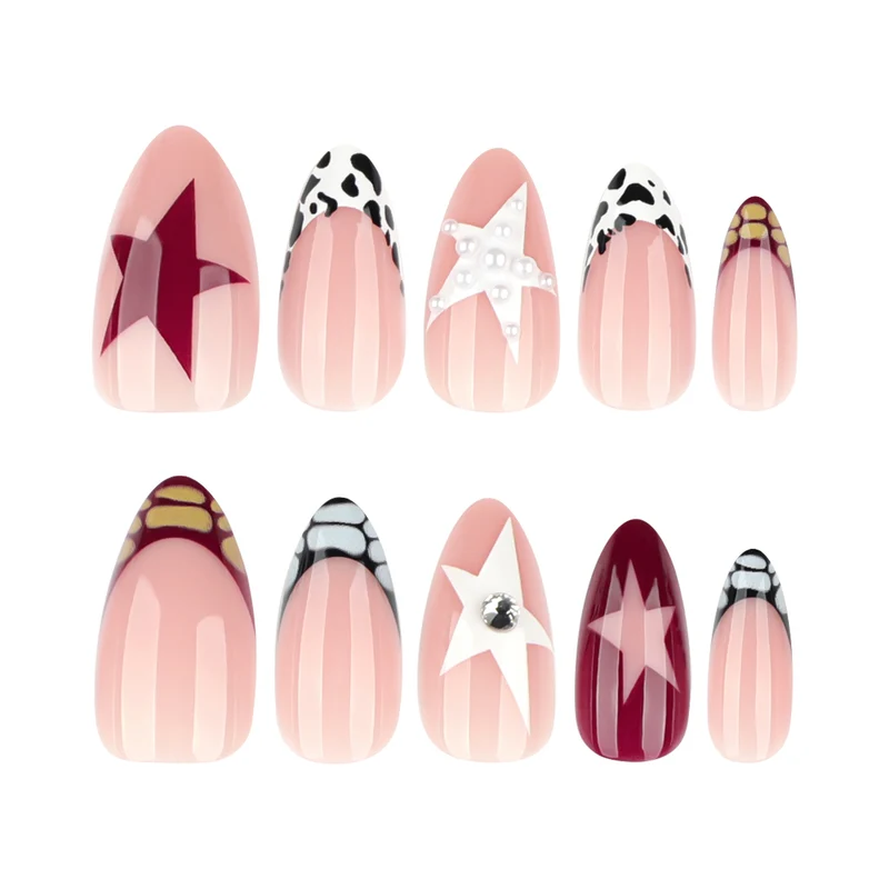 Artful Nail Art with Modern Designs and 3D Accents Stornfield
