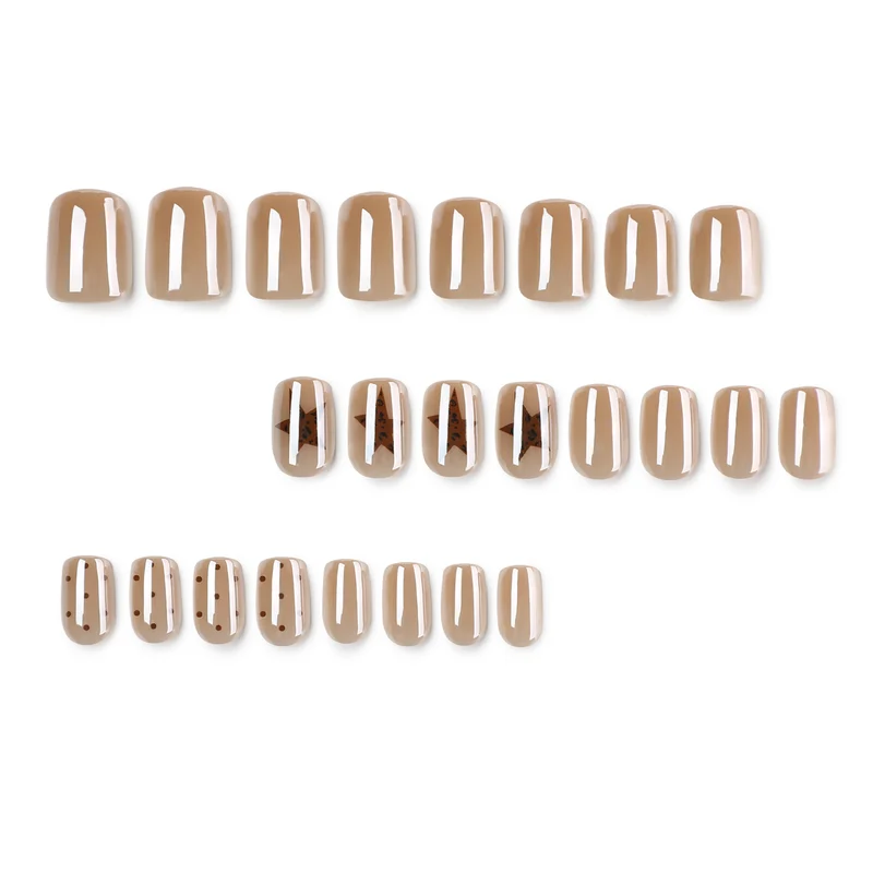 Artistic Nail Art with Modern Pattern Stornfield