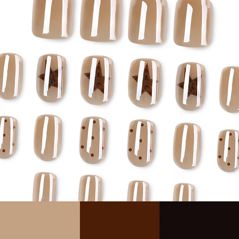 Artistic Nail Art with Modern Pattern Stornfield
