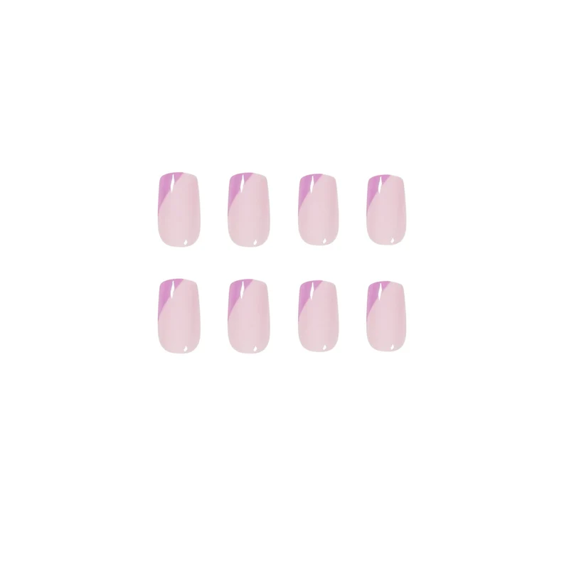 Artistic Nail Art with Modern French Tip Design Stornfield