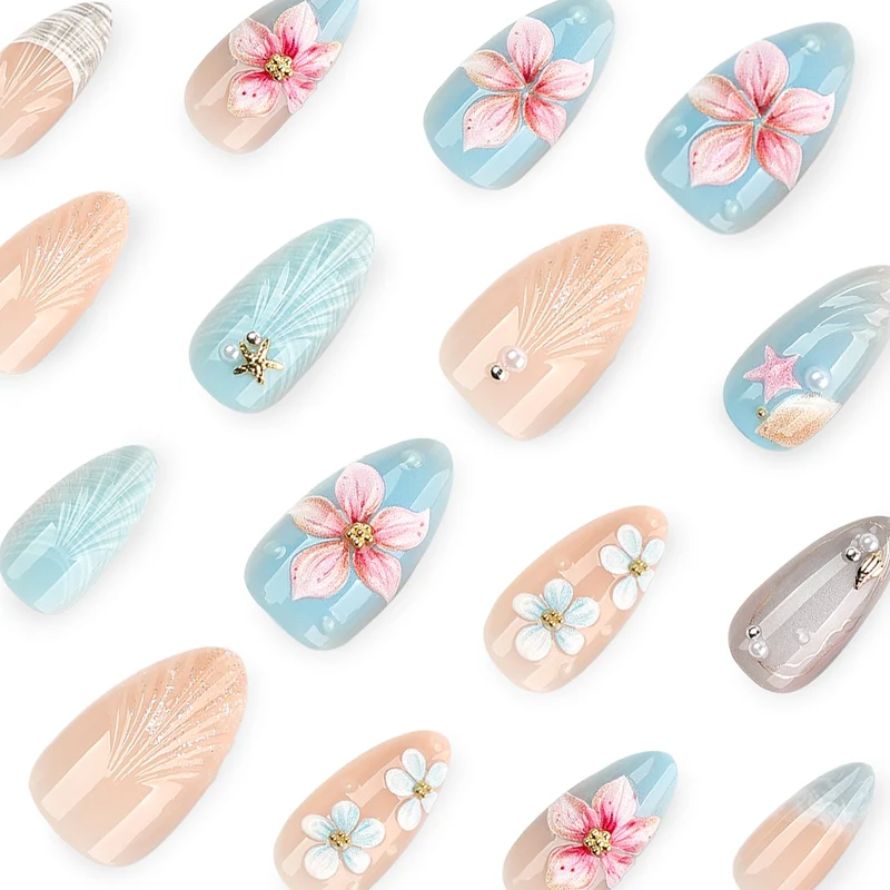 Artful nail art with maritime motifs Stornfield