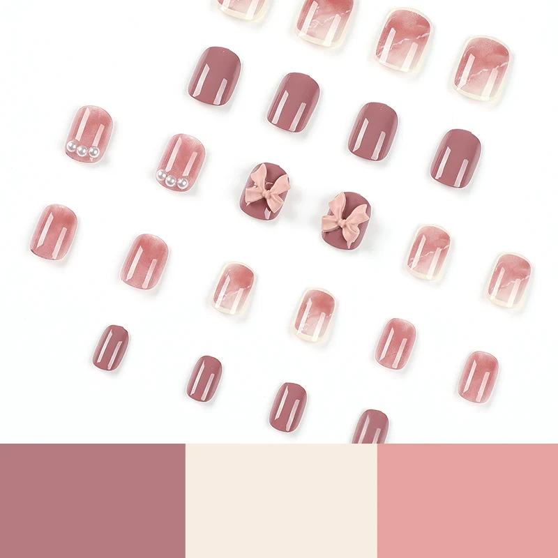 Artful nail art with luxurious 3D bows and elegant accents Stornfield