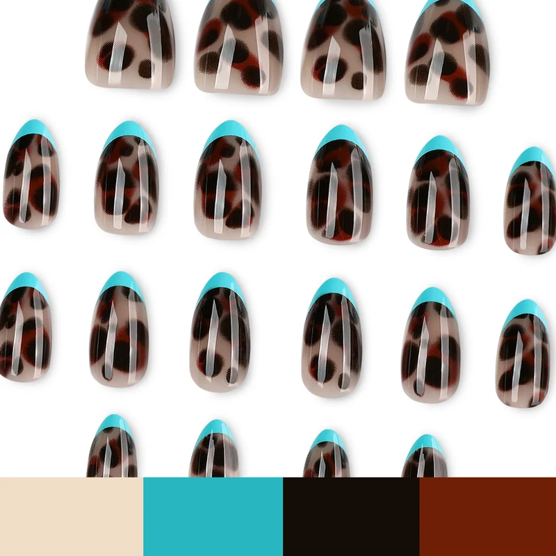 Artful Nail Art with Leopard Color Play Stornfield
