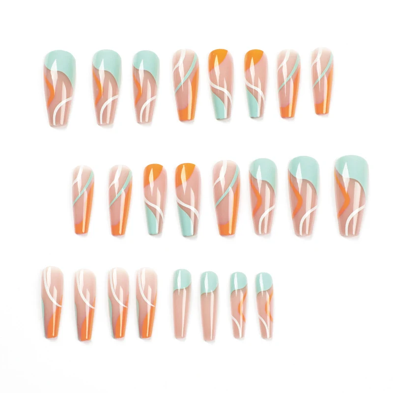 Artful Nail Art with Vibrant Color Gradients Stornfield