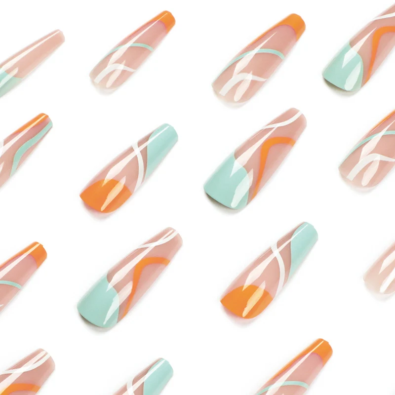 Artful Nail Art with Vibrant Color Gradients Stornfield