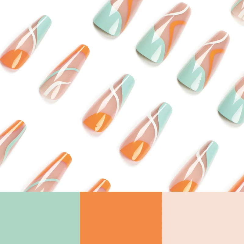 Artful Nail Art with Vibrant Color Gradients Stornfield