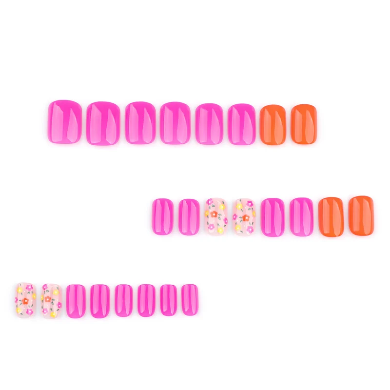 Artful Nail Art with Lively Floral Accents Stornfield
