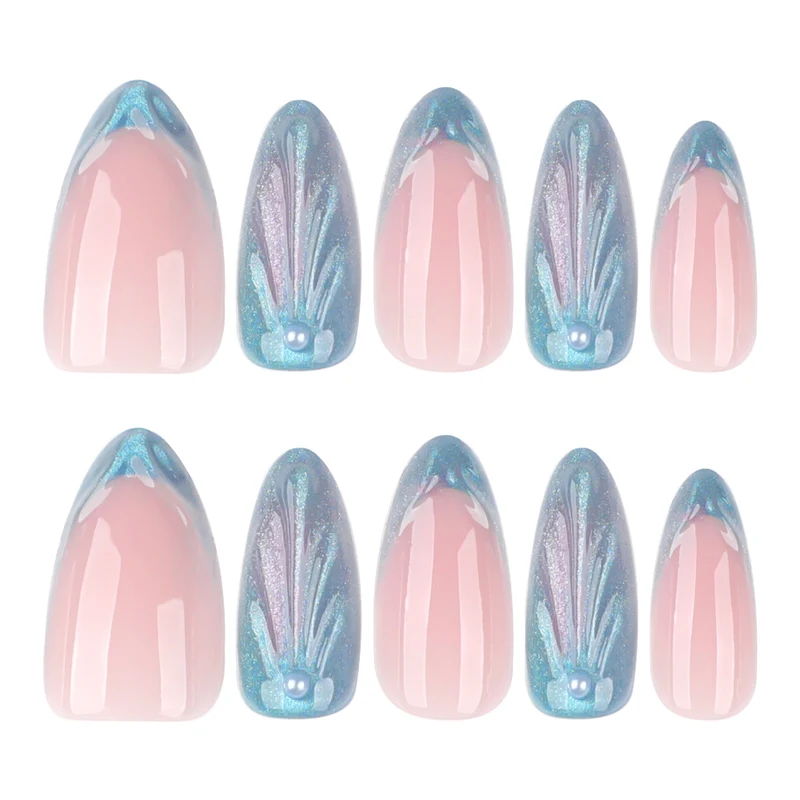 Artful Nail Art with Holographic Accents Stornfield