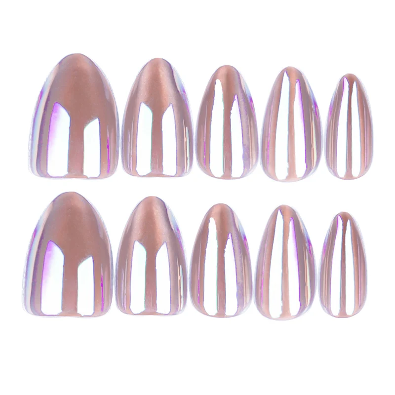 Artful Nail Art with Holographic Effect Stornfield