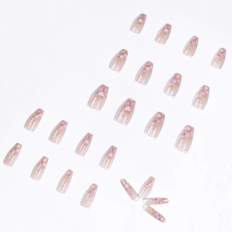 Artful Nail Art with Heart Pattern Stornfield