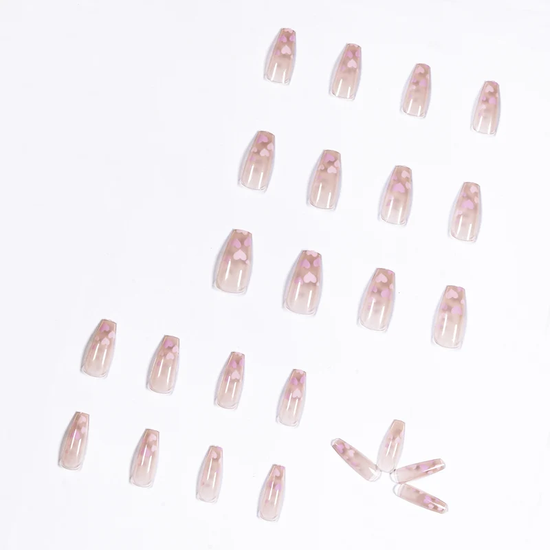 Artful Nail Art with Heart Pattern Stornfield