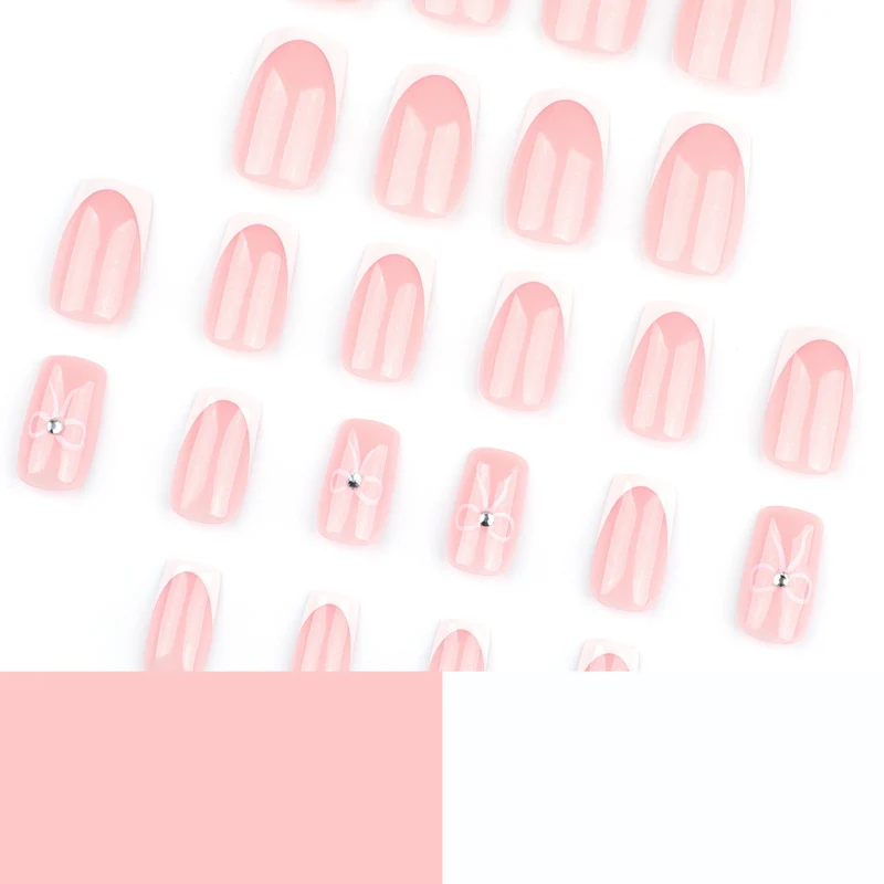 Artful Nail Art with Bow Accents Stornfield