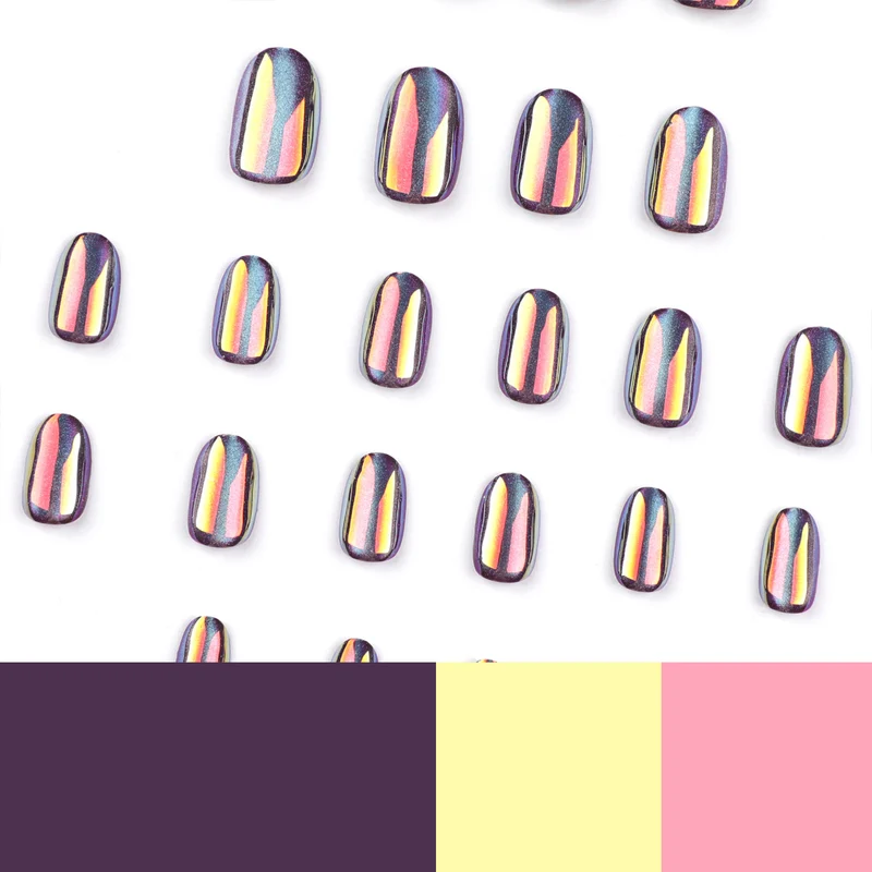 Artful Nail Art with Shimmering Finish Stornfield