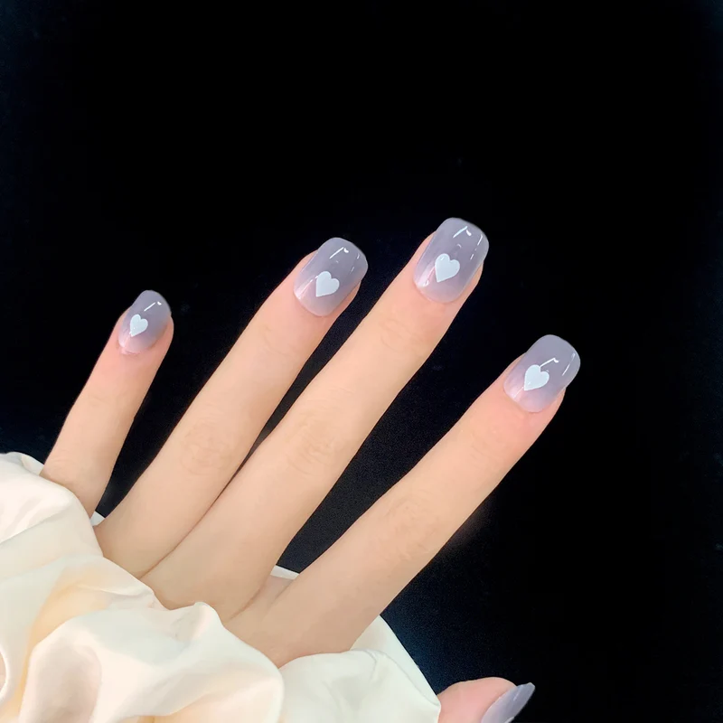 Artistic Nail Art with Romantic Heart Designs Stornfield
