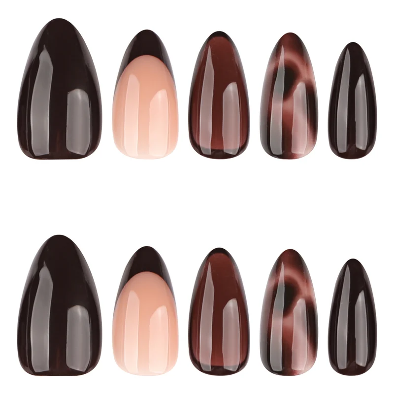 Artful Nail Art with Ombre Effect and Pattern Stornfield