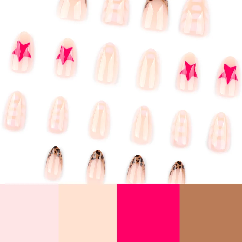 Artful nail art with cute motifs and glitter accents Stornfield