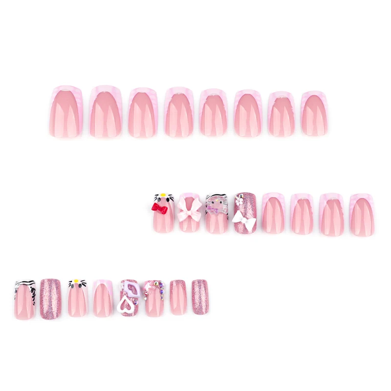 Artful nail art with cute motif accents Stornfield