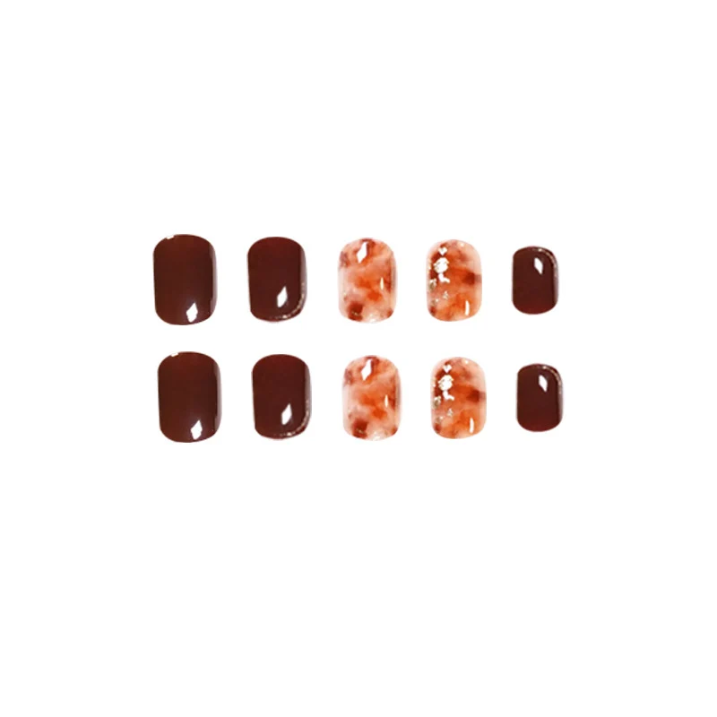 Artful Nail Art with Natural Color Shades Stornfield