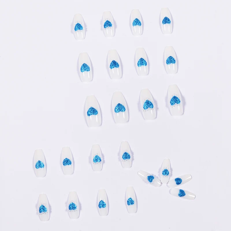 Artful nail art with heart-shaped accents Stornfield