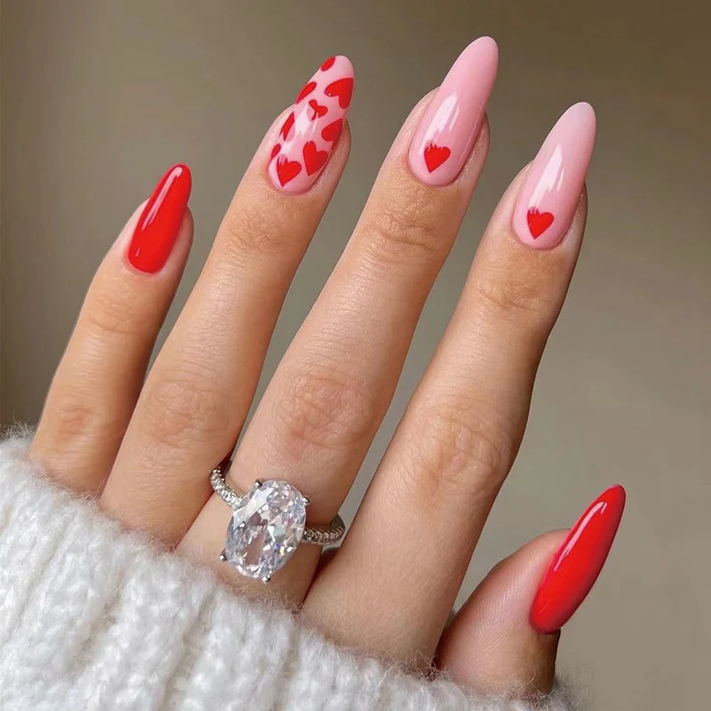 Artful Nail Art with Hearts Stornfield