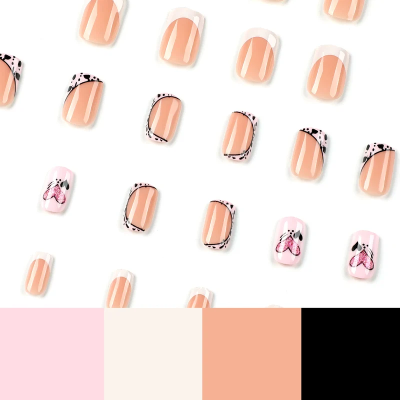 Artistic Nail Art with Heart and Animal Designs Stornfield