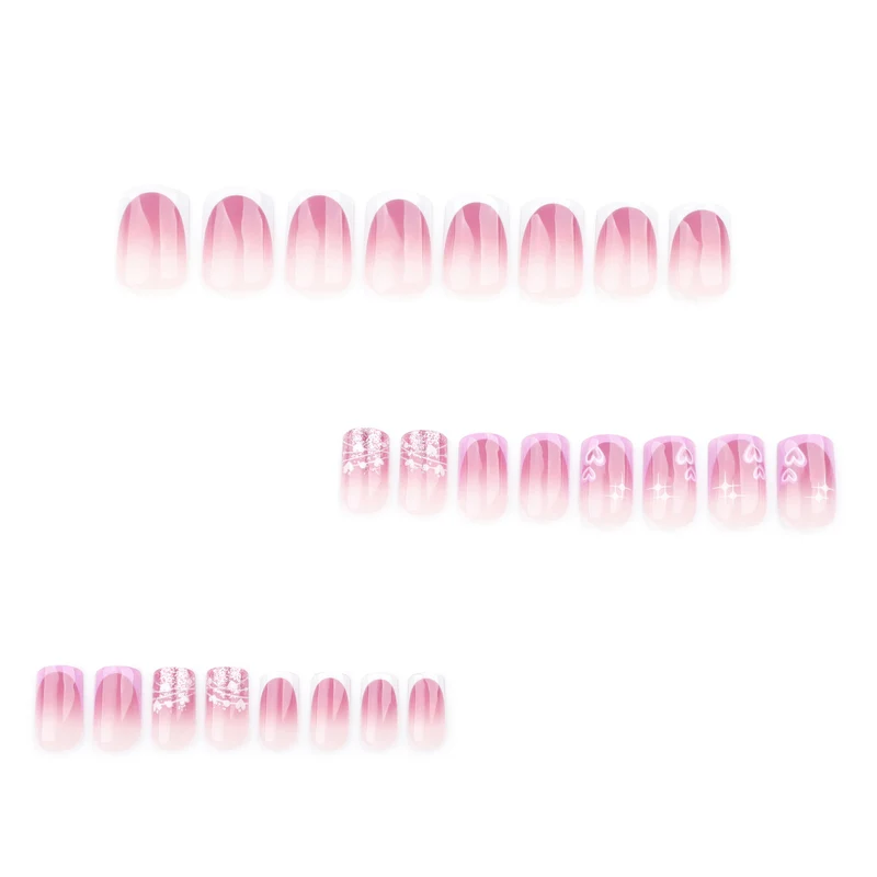 Artful Nail Art with Heart and Glitter Motifs Stornfield