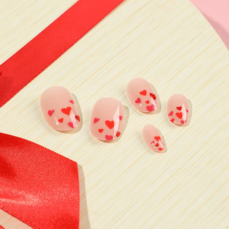 Artistic Nail Art with Heart Motif Stornfield