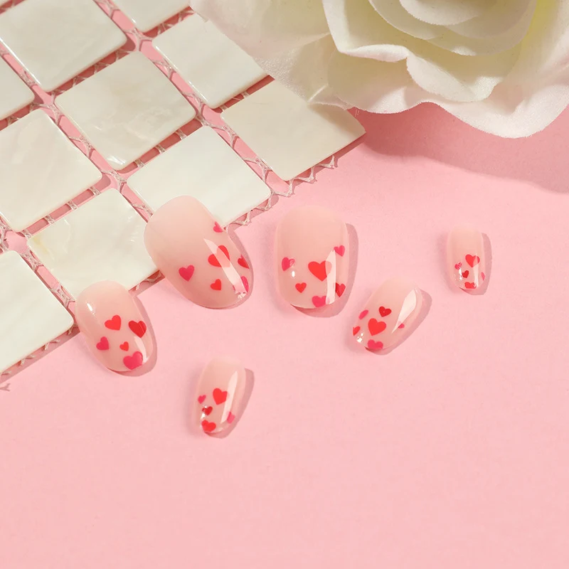Artistic Nail Art with Heart Motif Stornfield