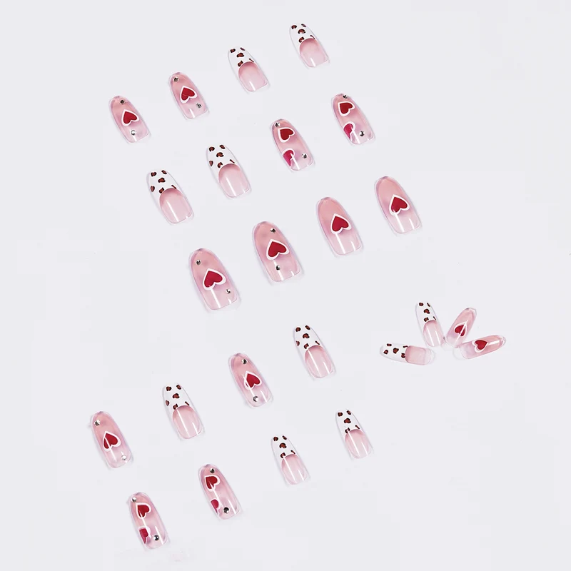Artistic Nail Art with Heart Design Stornfield