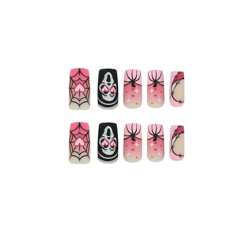 Artful Nail Art with Halloween Motif Stornfield