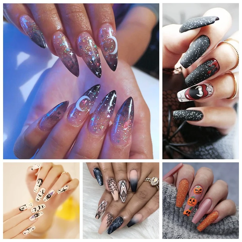 Artistic Nail Art with Creepy Designs Stornfield