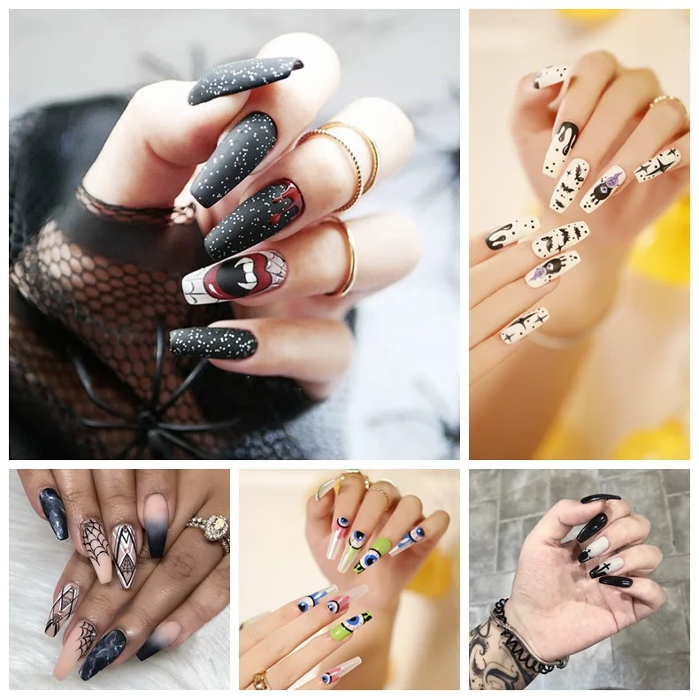 Artistic Nail Art with Creepy Designs Stornfield