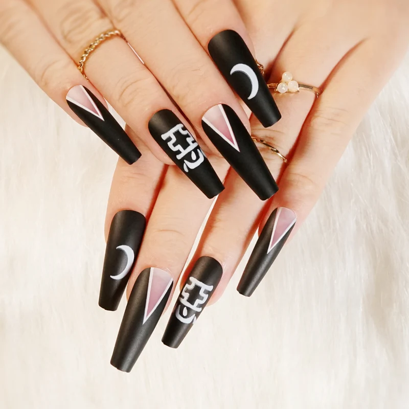 Artistic Nail Art with Creepy Designs Stornfield