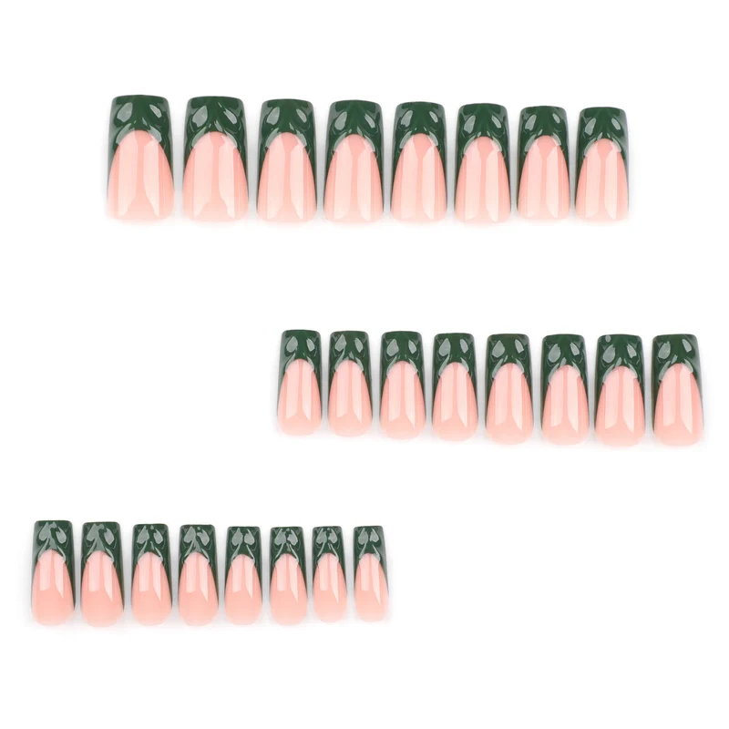 Artful Nail Art with Green Accents Stornfield