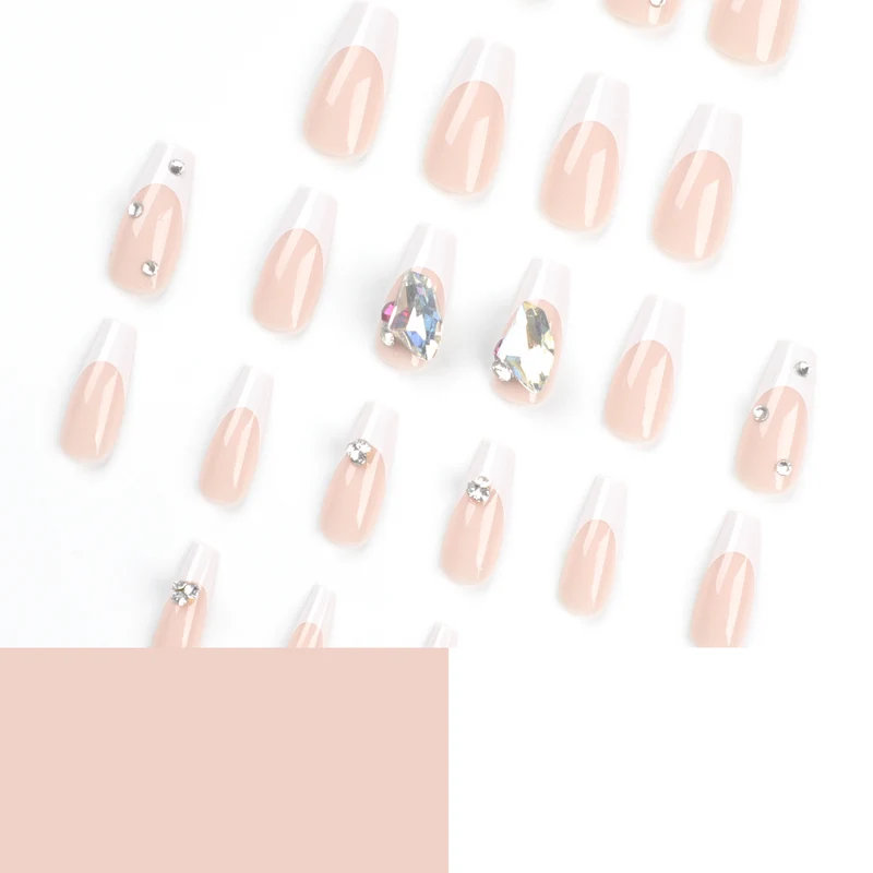 Artistic nail art with glitter accents and rhinestone embellishments Stornfield