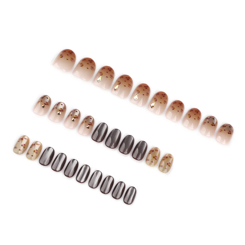 Artistic nail art with glitter accents and elegant design Stornfield