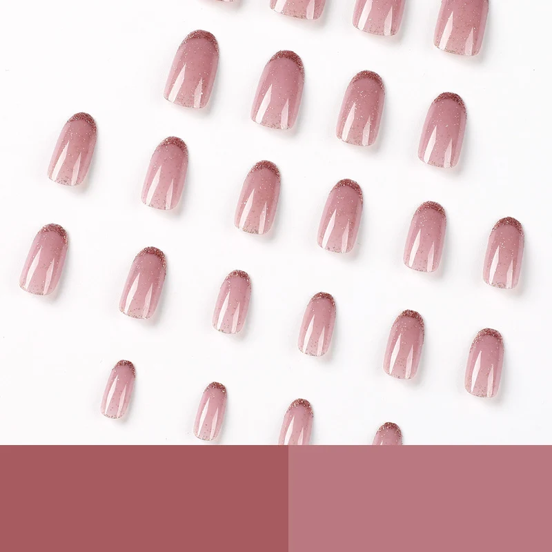 Artful Nail Art with Glitter Accents Stornfield