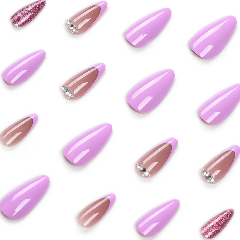 Artful Nail Art with Glitter and Ombre Effects Stornfield