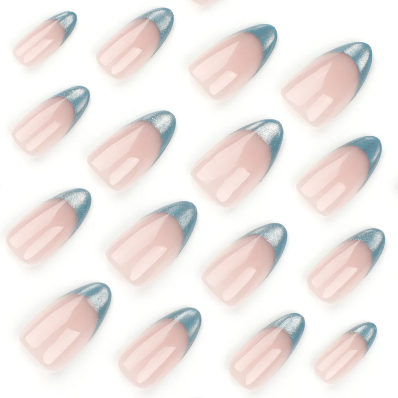 Artistic Nail Art with Glitter and Ombre Effect Stornfield