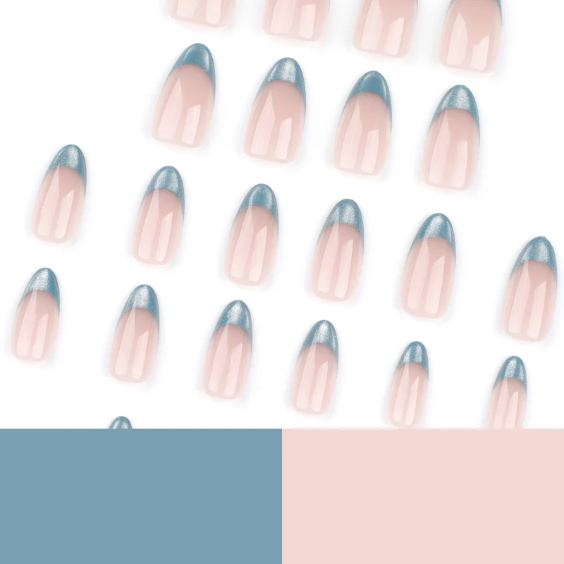 Artistic Nail Art with Glitter and Ombre Effect Stornfield
