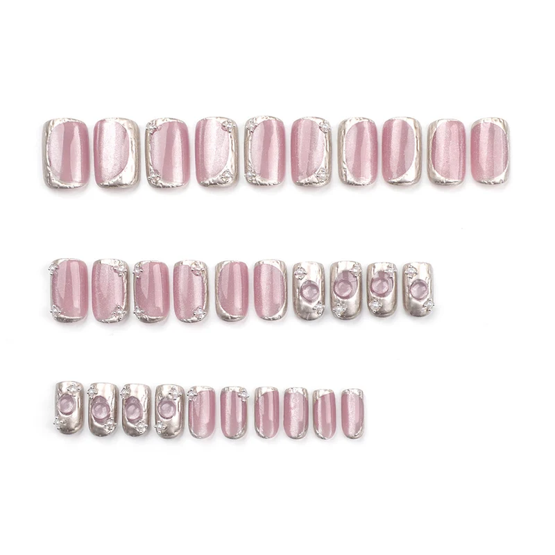 Artistic Nail Art with Glitter and Ombre Effect Stornfield