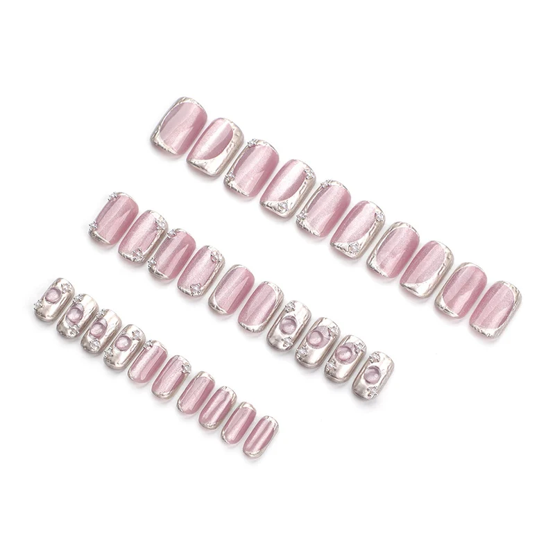 Artistic Nail Art with Glitter and Ombre Effect Stornfield