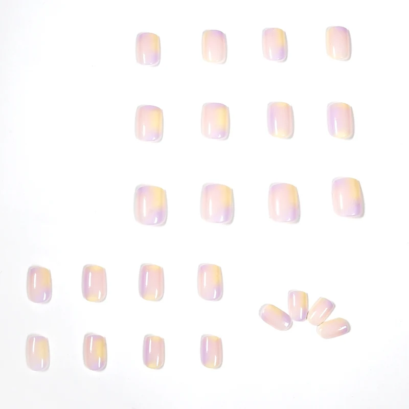 Artful Nail Art with Glitter and Ombre Design Stornfield