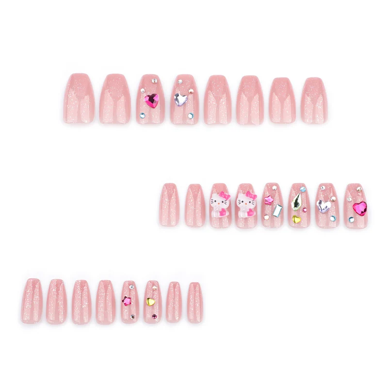 Artful Nail Art with Glitter and Motif Accents Stornfield