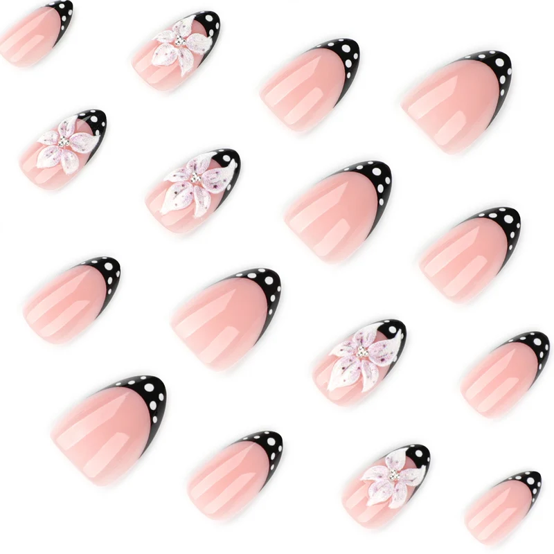 Artistic nail art with floral designs and elegant accents Stornfield