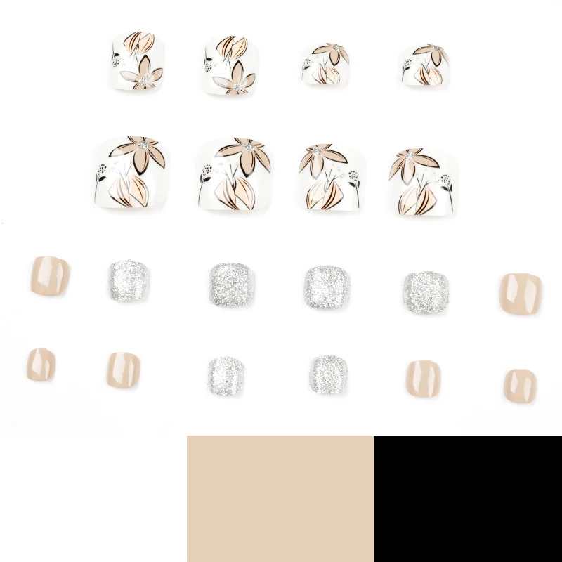 Artful Nail Art with Floral Designs Stornfield